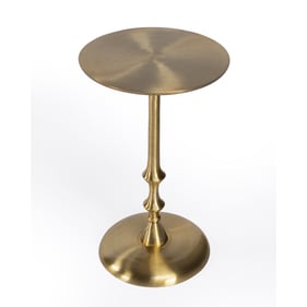 Butler Specialty Givanna Gold Metal Side Table