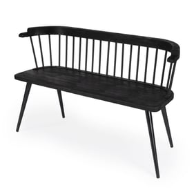 Butler Specialty Tempe Black 51.25 Inch Bench