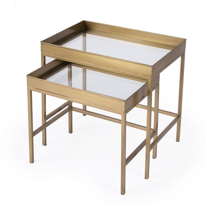 Butler Specialty Lenny Gold Nesting Tables BSF-5636226