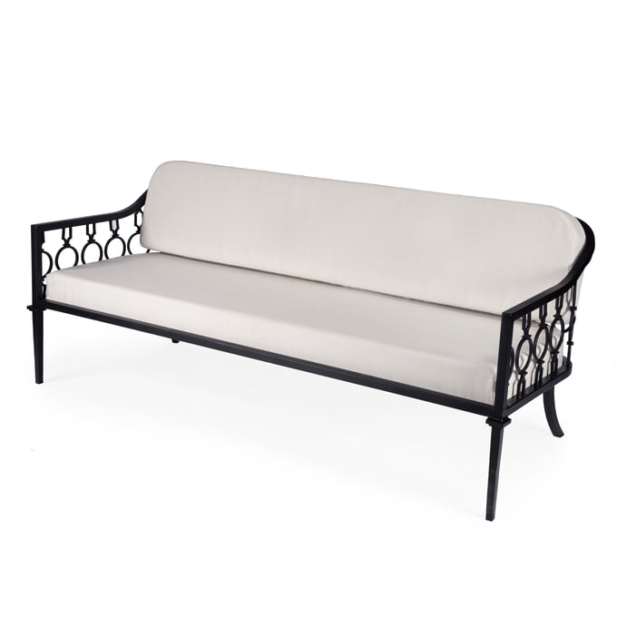 Butler Specialty Southport Black Iron Outdoor Sofa BSF-5661437