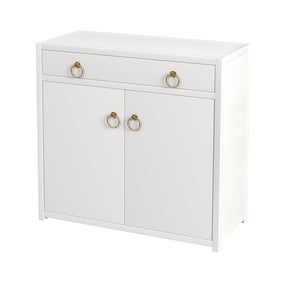 Butler Specialty Lark White 2 Door Cabinet