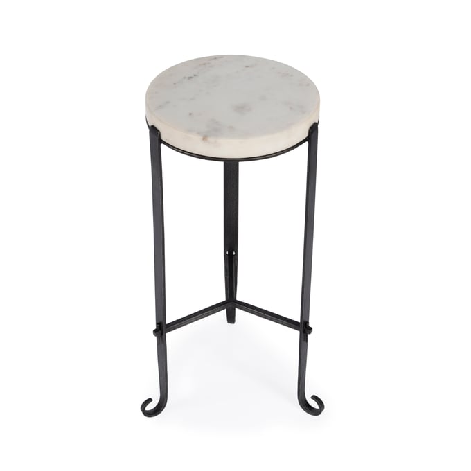 Butler Specialty Freya Black and White 11.5 Inch Side Table BSF-5690389