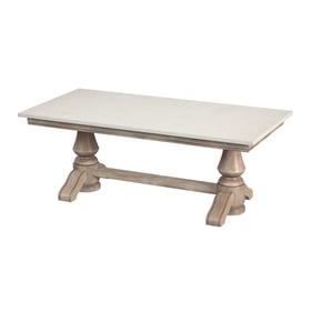 Butler Specialty Danielle Tan Beige Marble Coffee Table