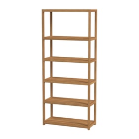 Butler Specialty Lark Light Brown 5 Tier Etagere Bookcase