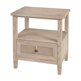 Butler Specialty Flagstaff Natural Drawer Cane Nightstand