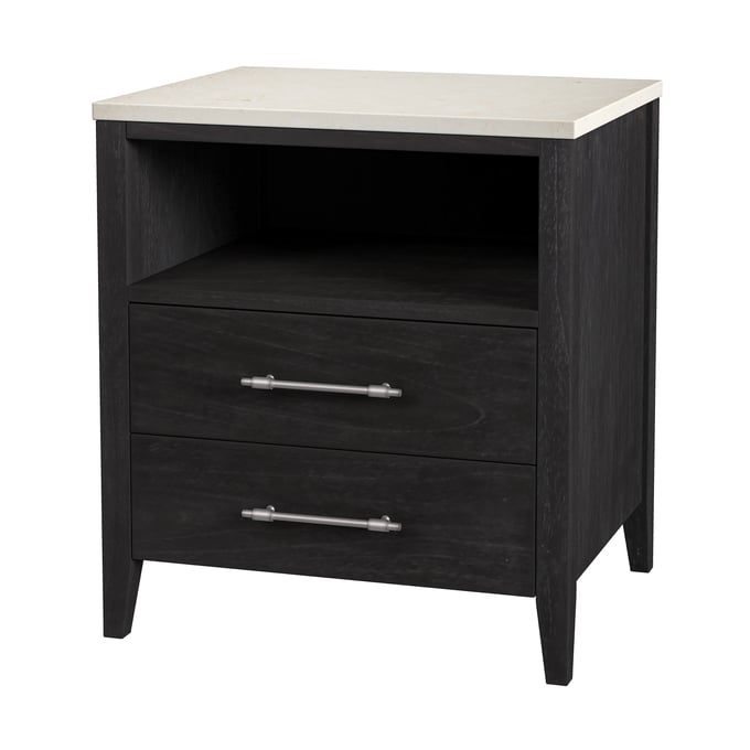 Butler Specialty Mayfair Black 2 Drawers Nightstand BSF-5752432