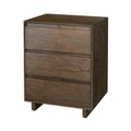 Butler Specialty Company Halmstad 22 in. W Rectangular 3 Drawer Wood Panel Nightstand, Brown