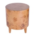 Butler Specialty Company Billie 22 in. W Round Burl End Table, Brown