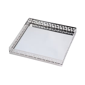 Butler Specialty Hors Doeuvres Silver 14 Inch Square Serving Tray