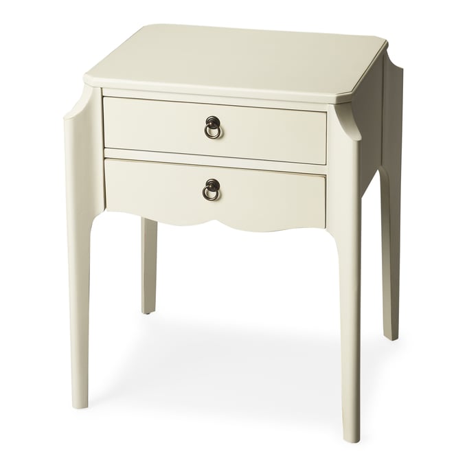 Butler Specialty Wilshire White End Table BSF-7016304