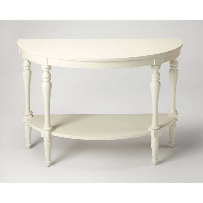 Butler Specialty Amherst White Demilune Console Table BSF-9345288