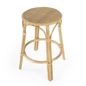 Butler Specialty Tobias Natural Rattan 24 Inch Counter Stool