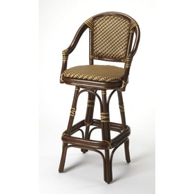 Butler Specialty Renata Rattan 29.75 Inch Bar Stool