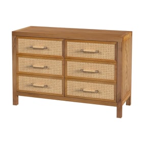 Butler Specialty Mesa Natural 6 Drawers Dresser