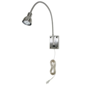 Cal Lighting LED Gooseneck Brushed Light Fixture