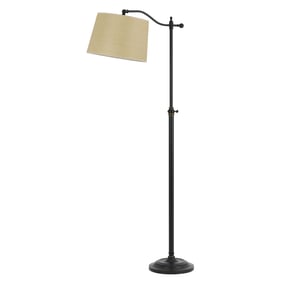 Cal Lighting Wilmington Dark Bronze 100W Down Bridge Floor Lamp