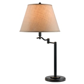 Cal Lighting Dana Dark Bronze 28.5 Inch Height Metal Table Lamp