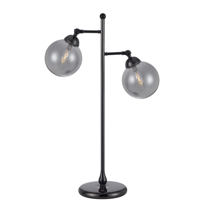 Cal Lighting Prato Gun Metal Table Lamp CAL-BO-2577TB