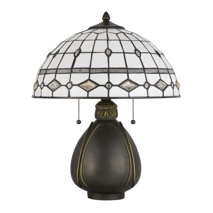 Cal Lighting Tiffany Dark Bronze Table Lamp CAL-BO-2942TB