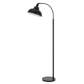 Cal Lighting Dijon Dark Bronze 60W Adjustable Floor Lamp with On Off Socket...