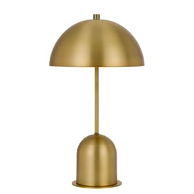 Cal Lighting Peppa Antique Brass 40W Accent Lamp with On Off Touch Sensor S...