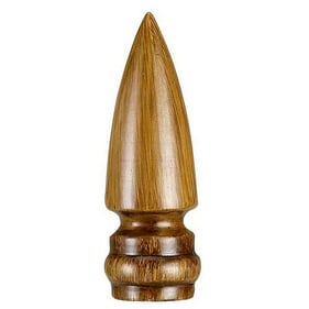 Cal Lighting Light Brown Resin Finial