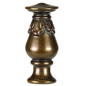 Cal Lighting Brown 2.75 Inch Height Resin Finial