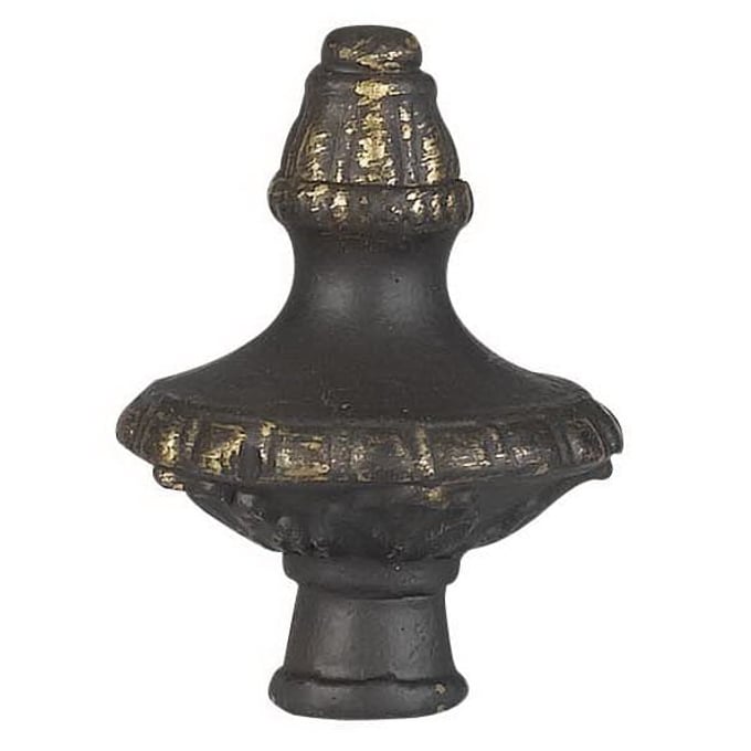 Cal Lighting Brown Classic 2.38 Inch Metal Cast Finial CAL-FA-5057B