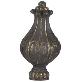 Cal Lighting Bronze Metal Cast Finial