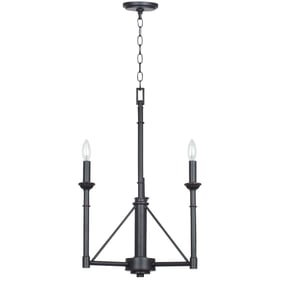 Cal Lighting Monclova Bronze 3 Light Chandelier