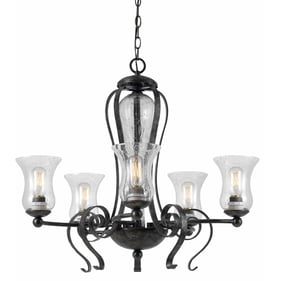 Cal Lighting Eternity Metal 5 Light Chandelier