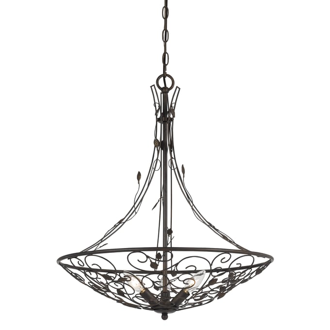 Cal Lighting Varano Rust 3 Light Chandelier CAL-FX-3560-3