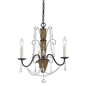 Cal Lighting Antigo Antigo 60W x 3 Chandelier