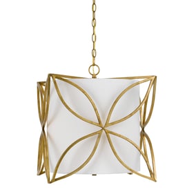 Cal Lighting Belton French Gold Metal Chandelier