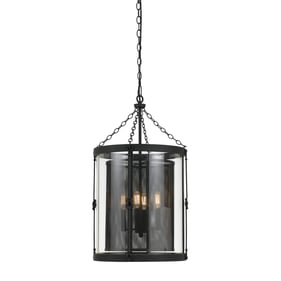 Cal Lighting Westchester Black Chandelier