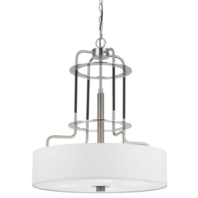 Cal Lighting Transformer Brushed 60W x 4 Metal Chandelier