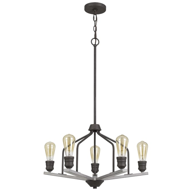 Cal Lighting Corming Bronze Metal Chandelier CAL-FX-3716-5