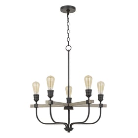 Cal Lighting Sion Natural Chandelier