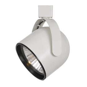 Cal Lighting Line Voltage White Par 30 Track Head Fixture