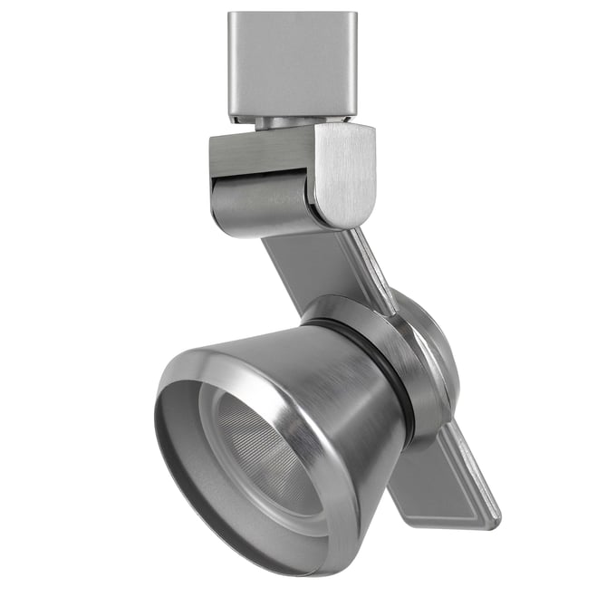 Cal Lighting Brushed Metal Dimmable Integrated LED Track Fixture CAL-HT-999BS-CONEBS