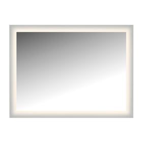 Cal Lighting 36 Inch 96 Watt LED Wall Glow Mirror with Diffuser