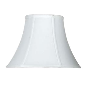 Cal Lighting Bell Empire White 9 Inch Tall Hotel Shade