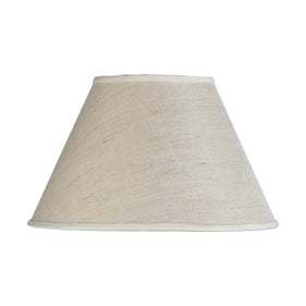 Cal Lighting Empire Beige Round Linen Shade