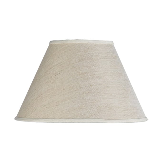 Cal Lighting Empire Beige Round Linen Shade CAL-SH-1101