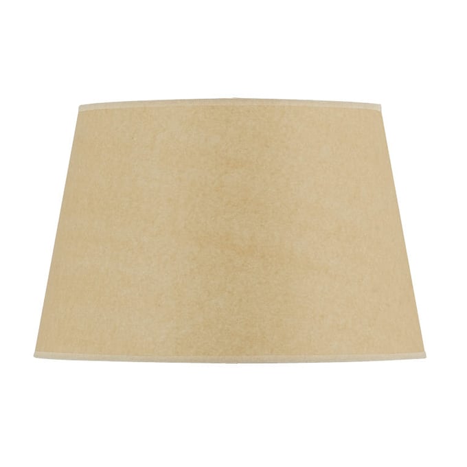 Cal Lighting Coolie Brown Round Hardback 11 Inch Tall Paper Shade CAL-SH-1369