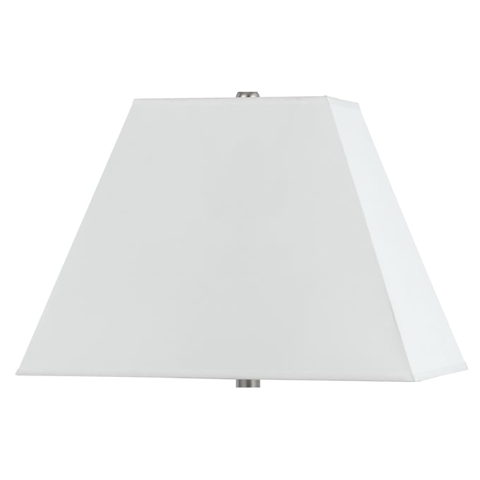 Cal Lighting White Rectangular Hardback Shade CAL-SH-1488