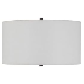 Cal Lighting Off White Hardback Linen Shade