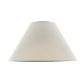 Cal Lighting Beige Plain Linen Shade