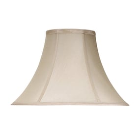 Cal Lighting 11 Inch Height Bell Silk Shade