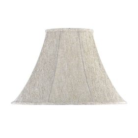 Cal Lighting Natural Linen Bell Shape Shade